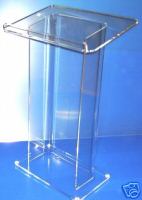 acrylic podium