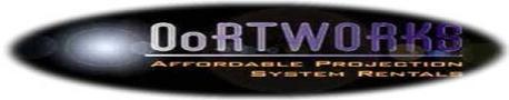 Oortworks Projector Rrentals in Toronto and the GTA